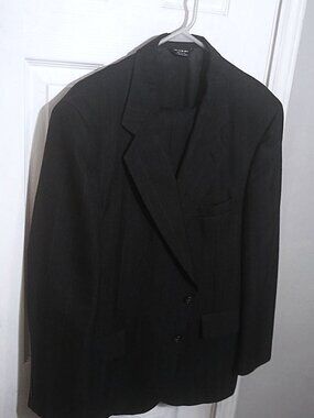 Kuppenheimer Men Bluish Gray 2 Piece Suit  43R